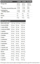 Gold Salmon 12000 Amino Mega Tabs - 300 Tablets