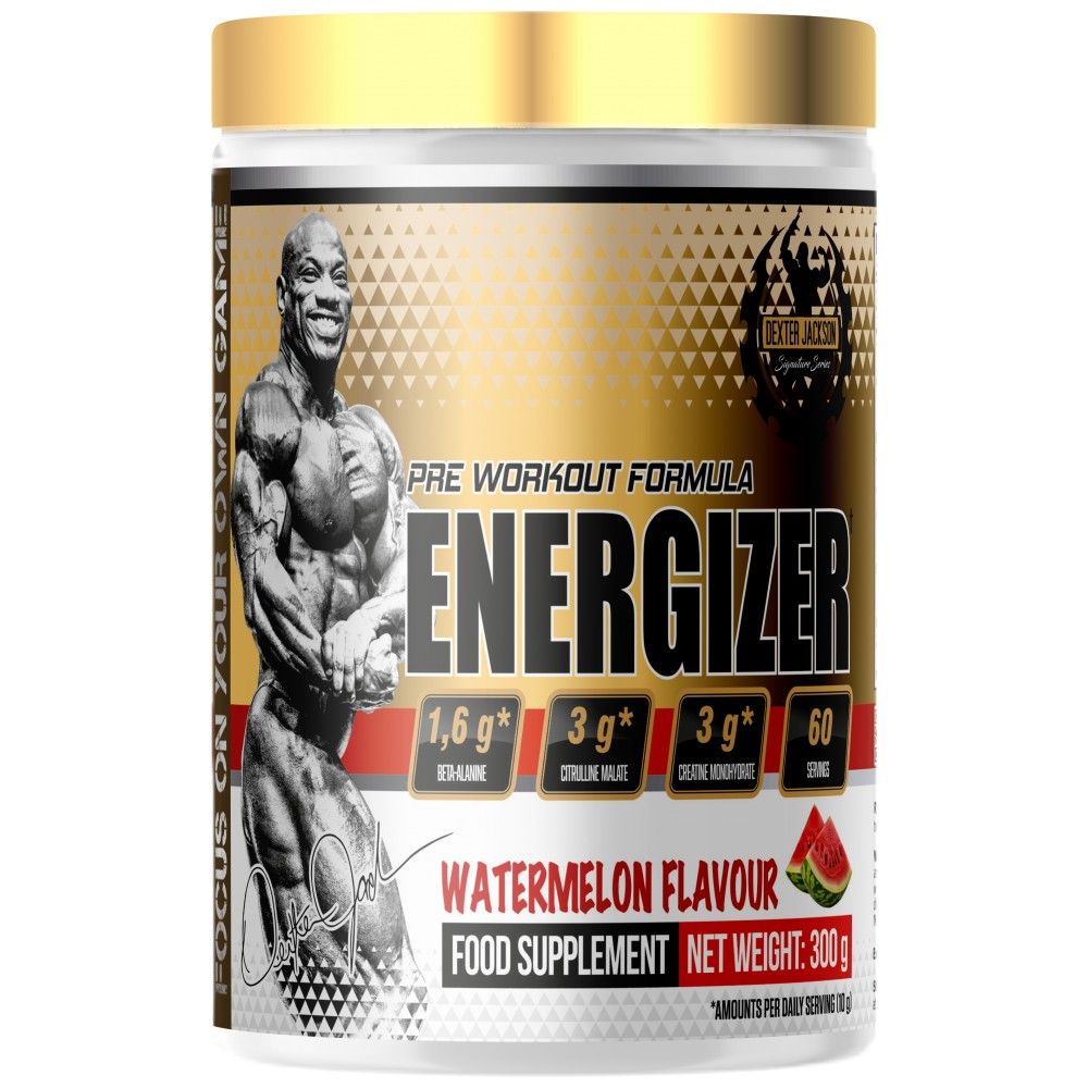 Aukso serija | „Energizer“ prieš treniruotės formulę - 300 gramų