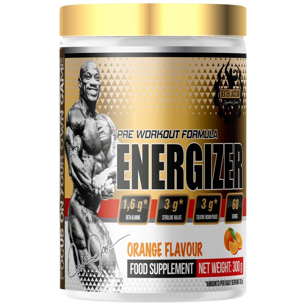 Aukso serija | „Energizer“ prieš treniruotės formulę - 300 gramų
