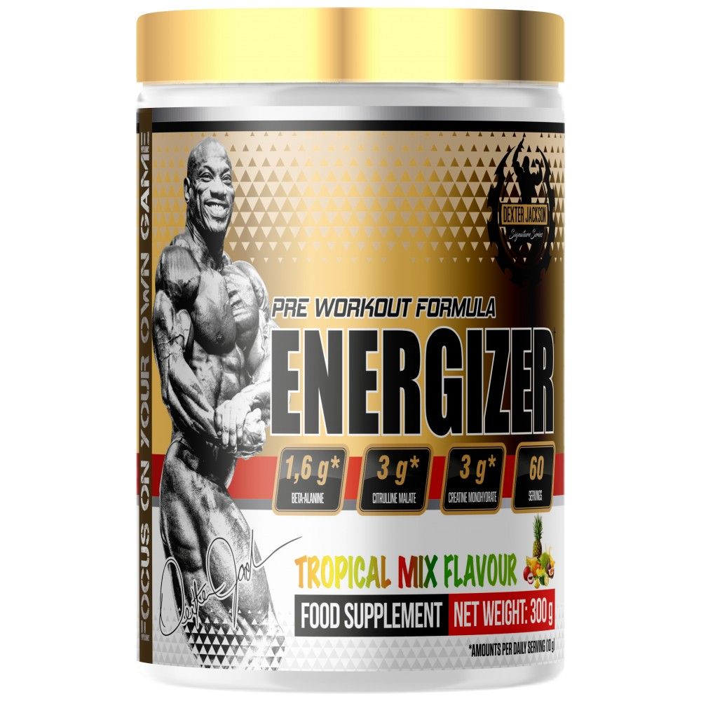Aukso serija | „Energizer“ prieš treniruotės formulę - 300 gramų