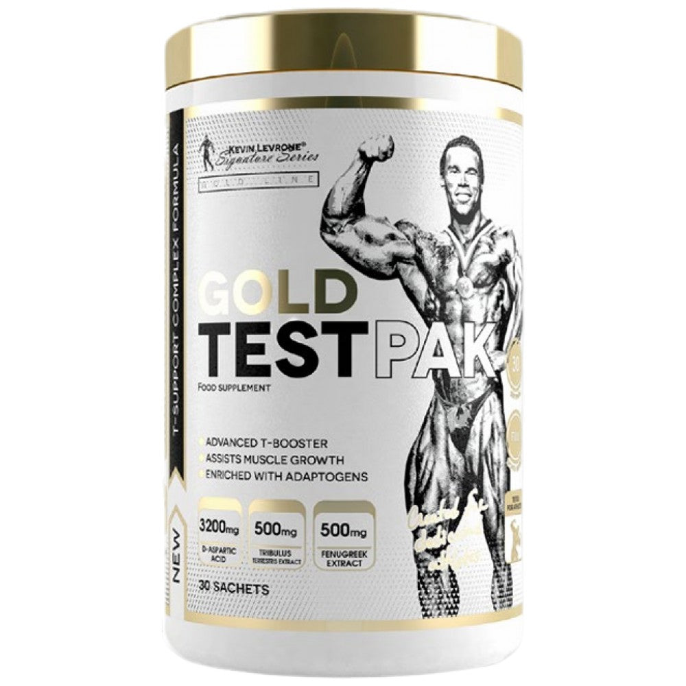Gold Test Pak | with DAA, Fenugreek & Tribulus - 30 Packets