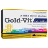 Gold Vit fir Männer - 30 Pëllen