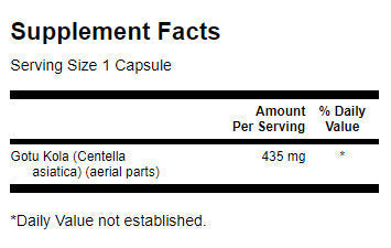 Gotu Kola 435 mg - 60 tobolek