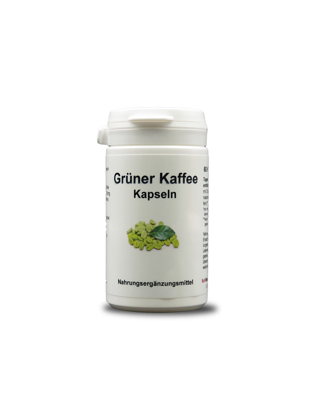 Grüner Kaffe - žalia kava, 60 kapsulių Karl Minck