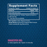Extracto de frijol de café verde 500 mg/60 tapas.