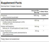 Green Coffee Complex 550.5 mg - 60 capsules