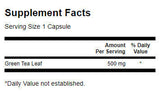 Green Tea 500 mg - 30 capsules