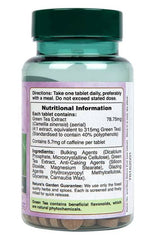 Green Tea Extract 315 mg | Nature's Garden - 200 Tablets