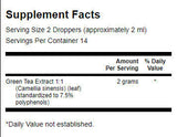 Green Tea Liquid Extract (Alcohol- & Sugar-Free) - 29.6 ml