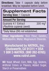 Guarana 200 mg. / 90 čepic.