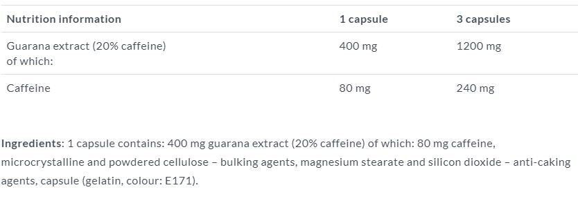Guaranax 60 Caps. OLYMPUS