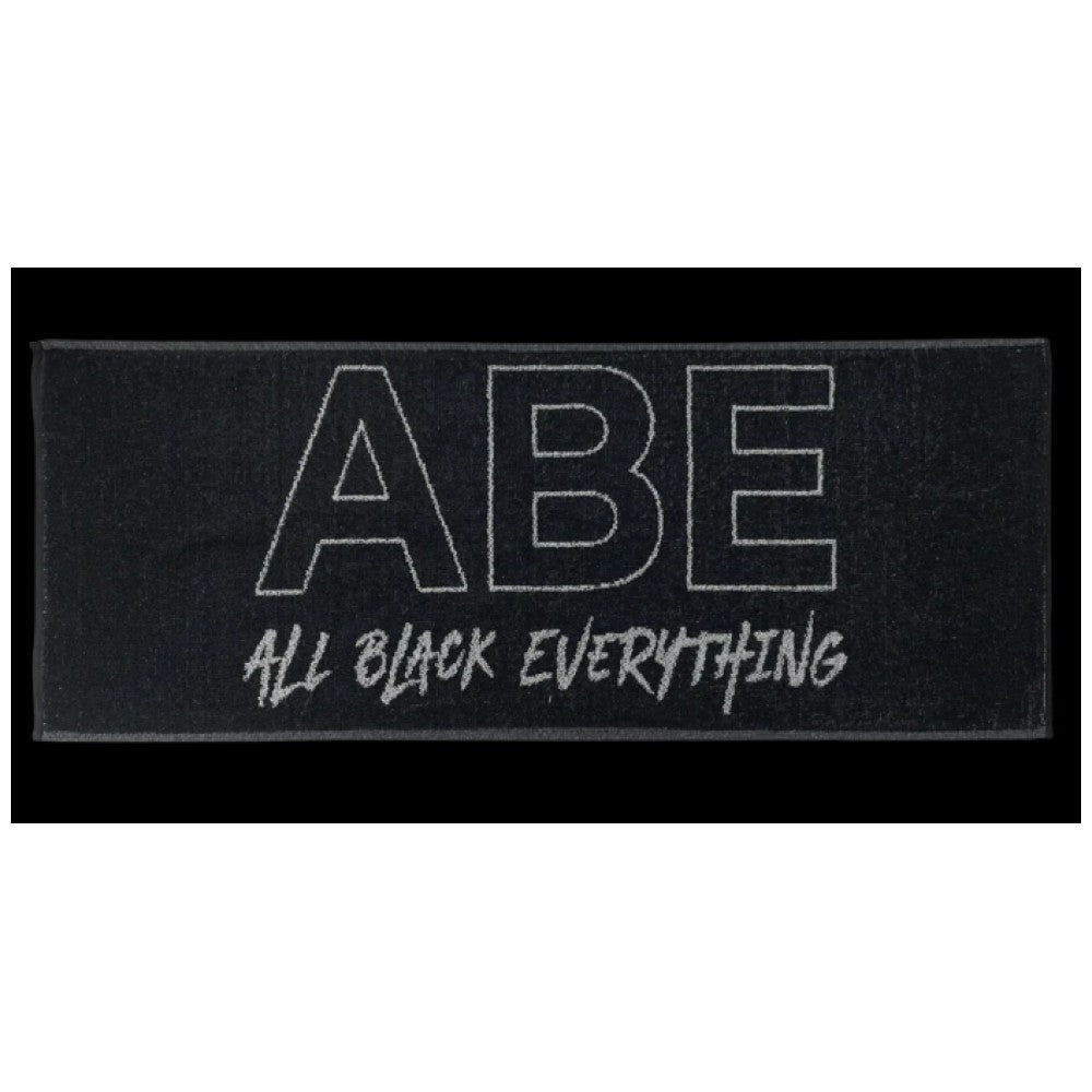 Gym Towel ABE ALL Black 1 Meter
