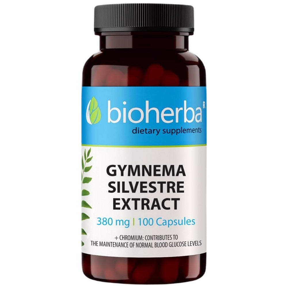 Extracto de gimnema Sylviors 380 mg - 100 cápsulas