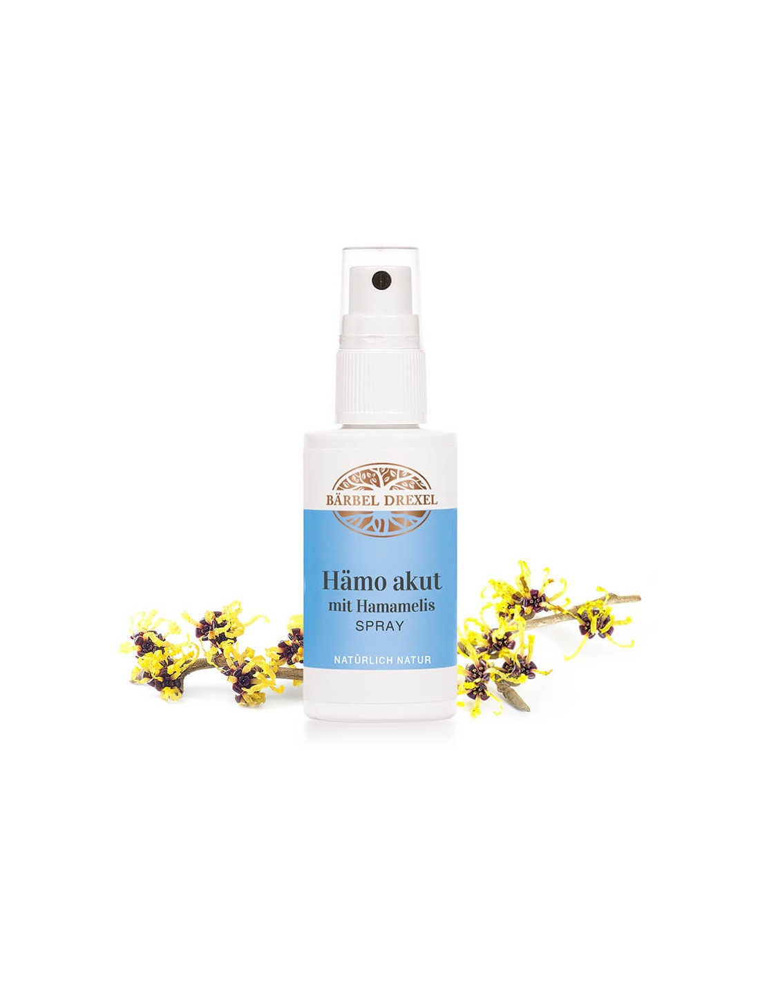 Hämo akut mit Hamamelis Spray/ Herbal body spray against hemorrhoids, 50 ml Bärbel Drexel