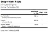 Žolelių prostatos kompleksas 1090 mg - 200 kapsulių