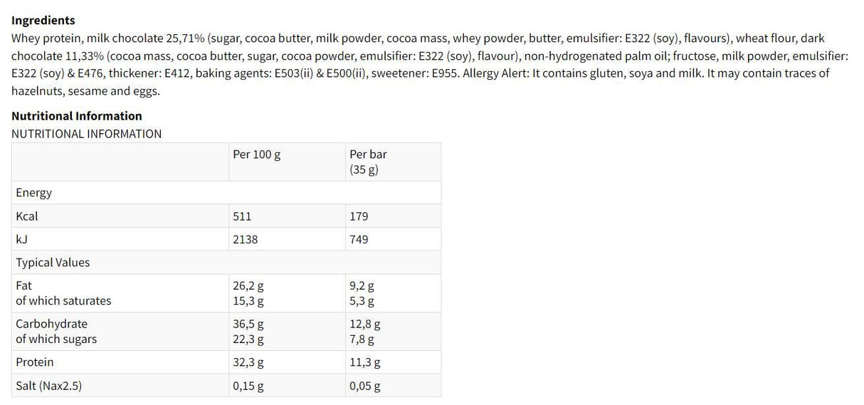 HIGH PROTEIN Wafer - 12 x 35 grams