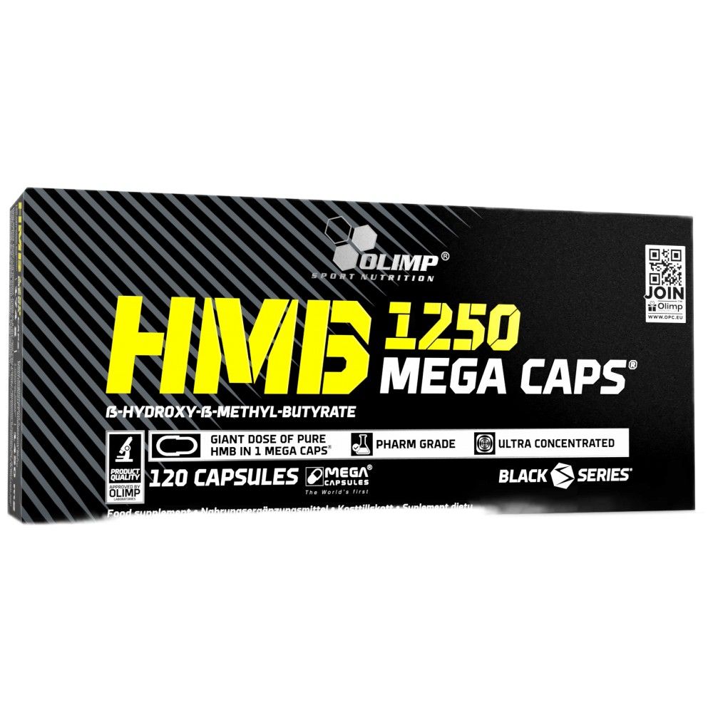 „HMB Mega Caps“ - 120 kapsulės