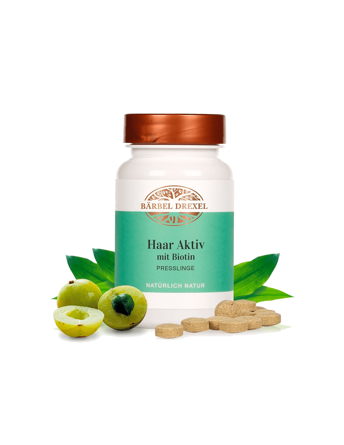Haar aktiv men mic Biotin / Formel fir gesonde Biotin Hoer, 125 Pëllen Bäusbel Drexel