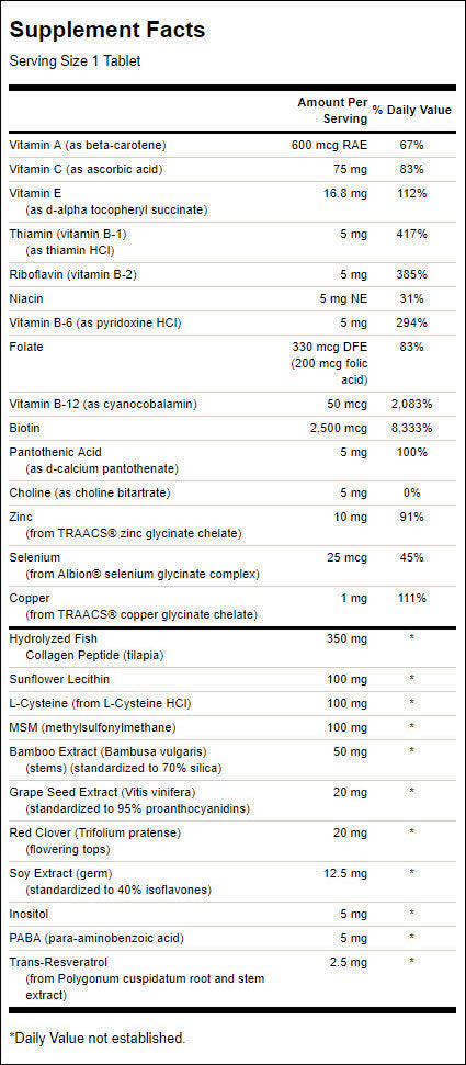 Hair Revitalizing Formula - 60 Tablets