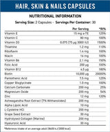 Hair, Skin & Nails - 60 capsules