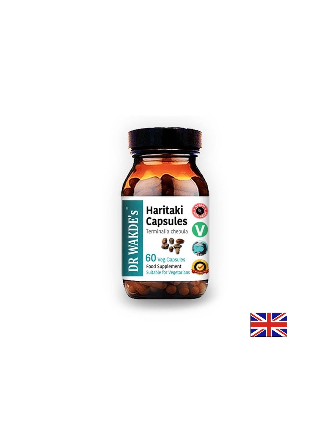 Haritaki/Haritaki Ayurveda, 60 cápsulas Dr. Wakde's