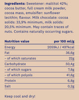 <tc>HealthyCo</tc> czekolada mleczna 100 gram - bez dodatku cukru i oleju palmowego