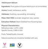 Mieszanka oleju Helichrysum | Helichrysum italicum - 30 ml