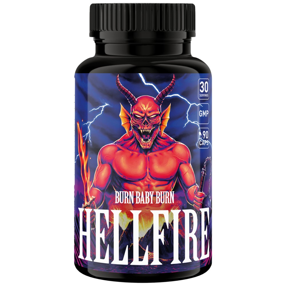 Hellfire | With Forskolin, Grains of Paradise & Green Tea - 90 capsules