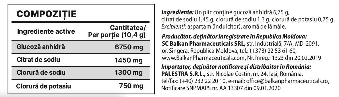 Hidroreg Optim - 10 x 10,4 gram
