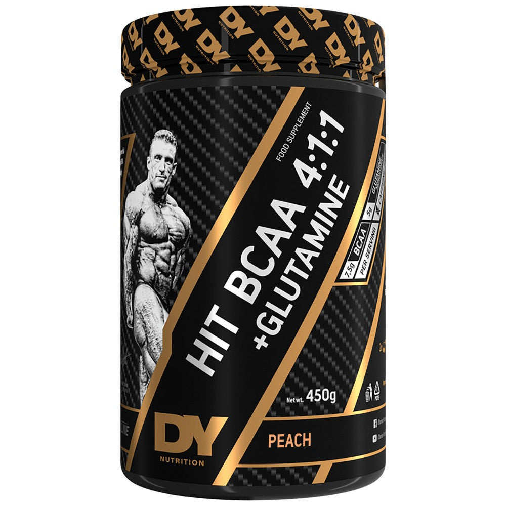 Entrenamiento de alta intensidad BCAA 4: 1: 1 + glutamina - 450 gramos