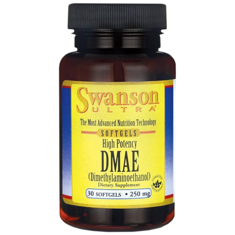 HIGH POTENCY DMAE 250 mg 30 gel capsules