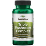 High-Potency Triple Mushroom Standardized Complex - 60 capsules