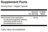 High-Potency Serrazimes 20,000 Units 60 capsules