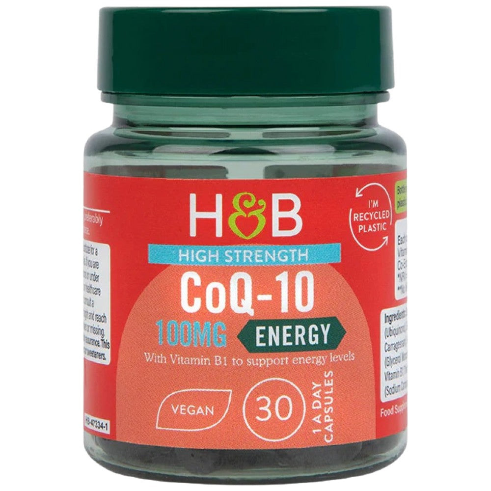 High Strength CoQ-10 100 mg - 30 capsules