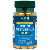 Hoge sterkte | Compleet Vit B -complex - 120 tabletten