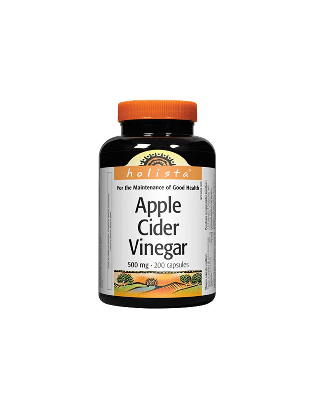 Metabolismo rápido - Vinagre de sidra de manzana Holista, 500 mg x 200 cápsulas <tc>Natural Factors</tc>