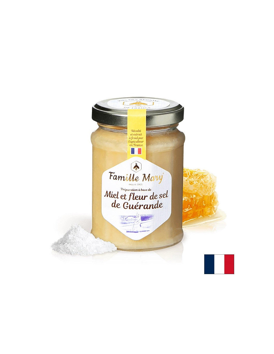 Honey & Fleur de Sel de Guelande - Honey and Sea Salt, 230 g
