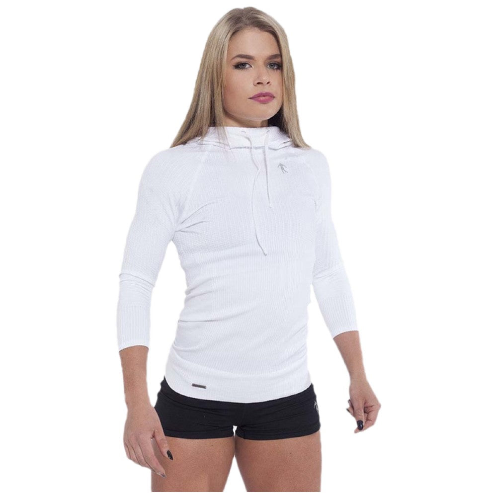 Top/sudadera con capucha de mujer 01 LW The Legend - White