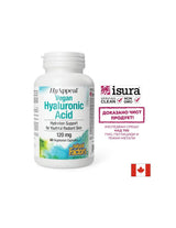 Beautiful skin - healthy joints - Hyaluronic acid HyAppeal® (vegan), 120 mg x 60 V capsules