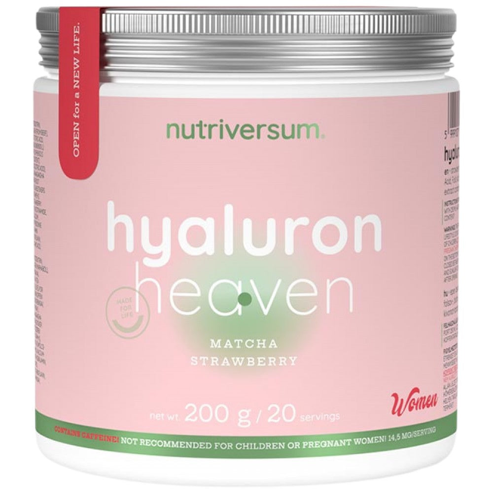 Hyaluron Heaven | Ácido hialurónico con colágeno y ashwagandha - 200 gramos