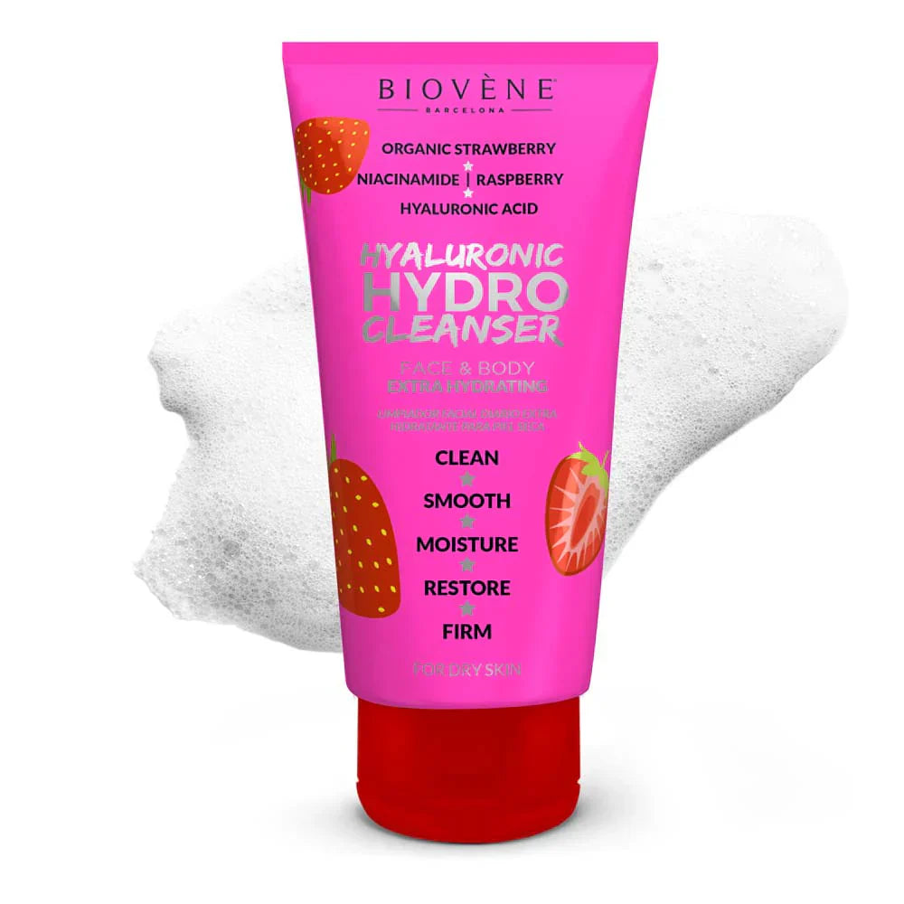 Hydro Cleanser HA – Hydrating face and body wash gel with hyaluronic acid 200 ml