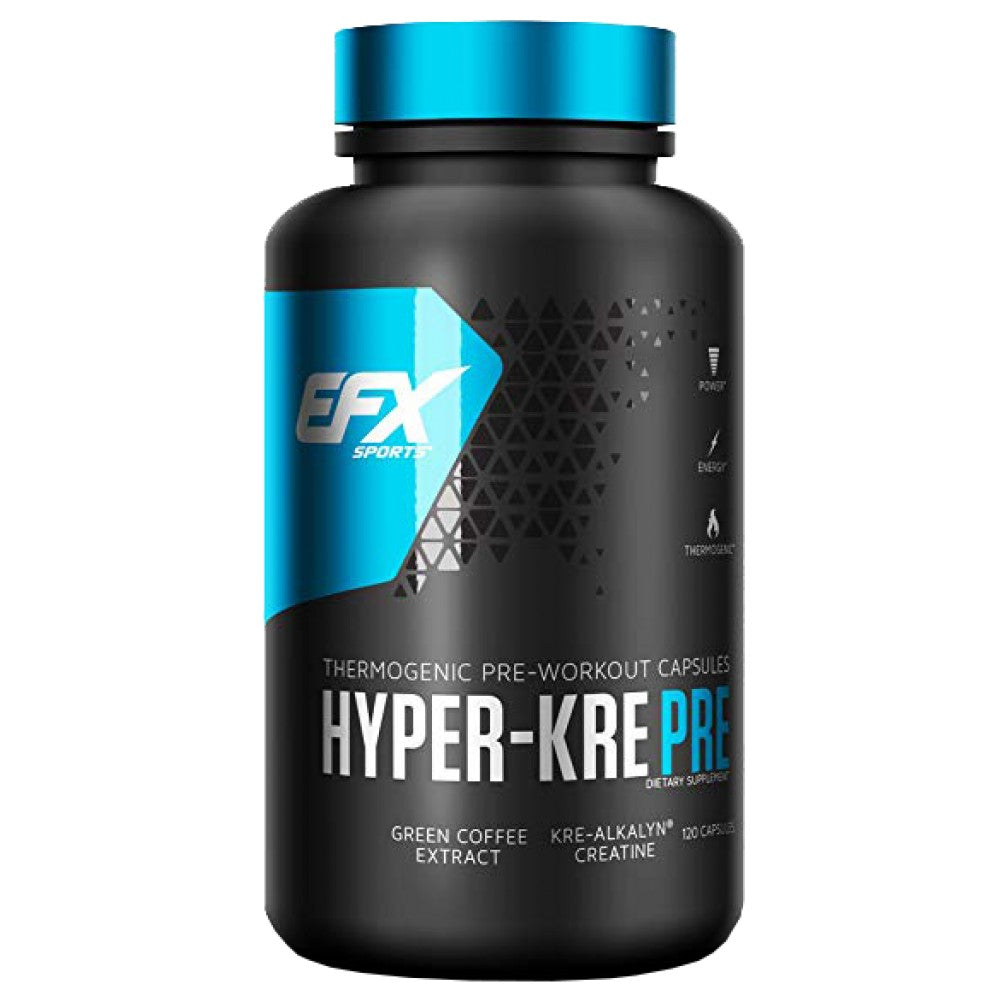 Hiper kre -alkalyn prieš / su kofeinu - 120 kapsulių