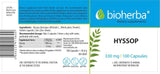 Hyssop bylina 330 mg - 100 tobolek