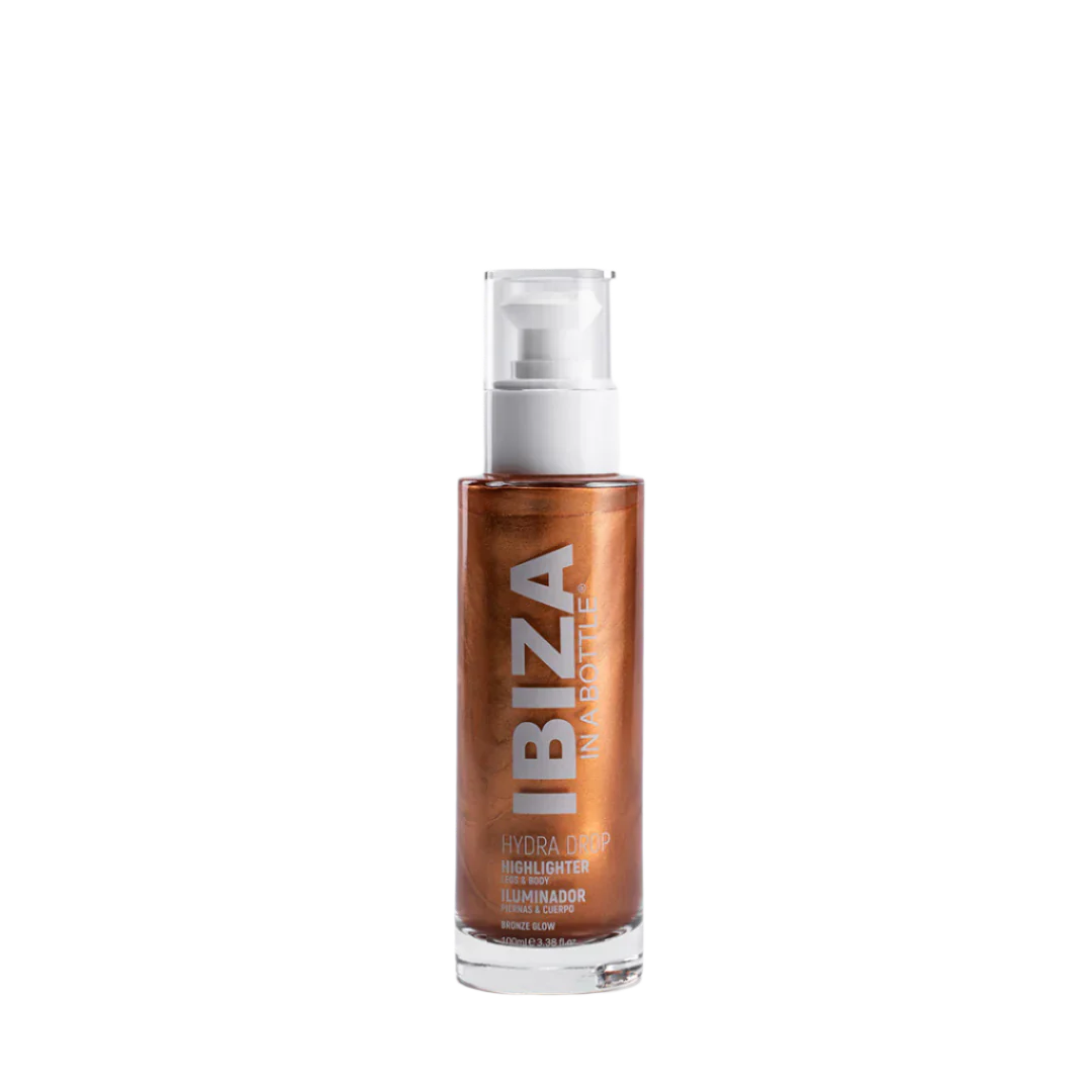 Bronzing Highlighter mit Hyaluronsäure für den Körperhydra -Tropfen - 100 ml