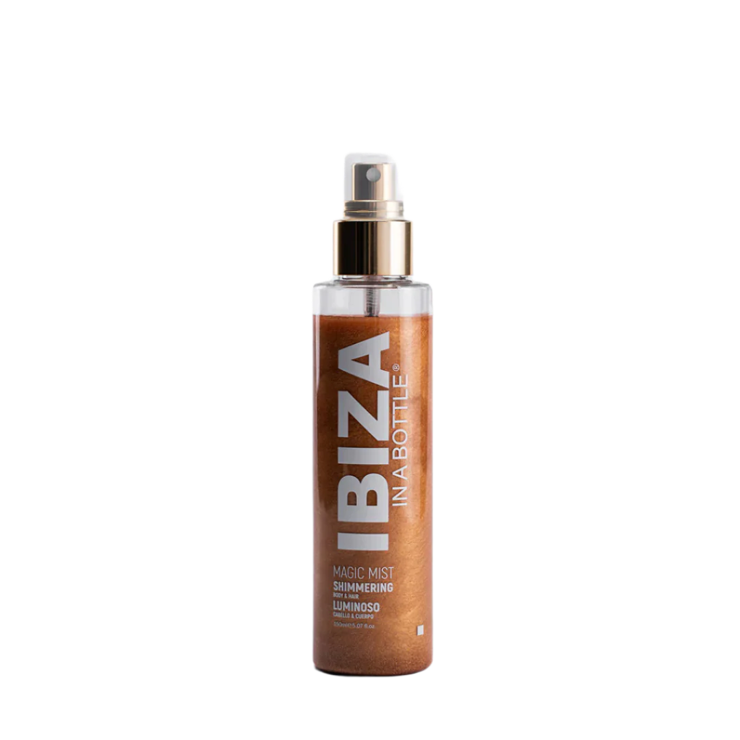 Golden hair and body spray with aloe vera MAGIC MIST - 150 ml