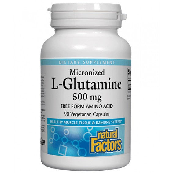 L -Glutamine 500 mg - 60 kapsulių