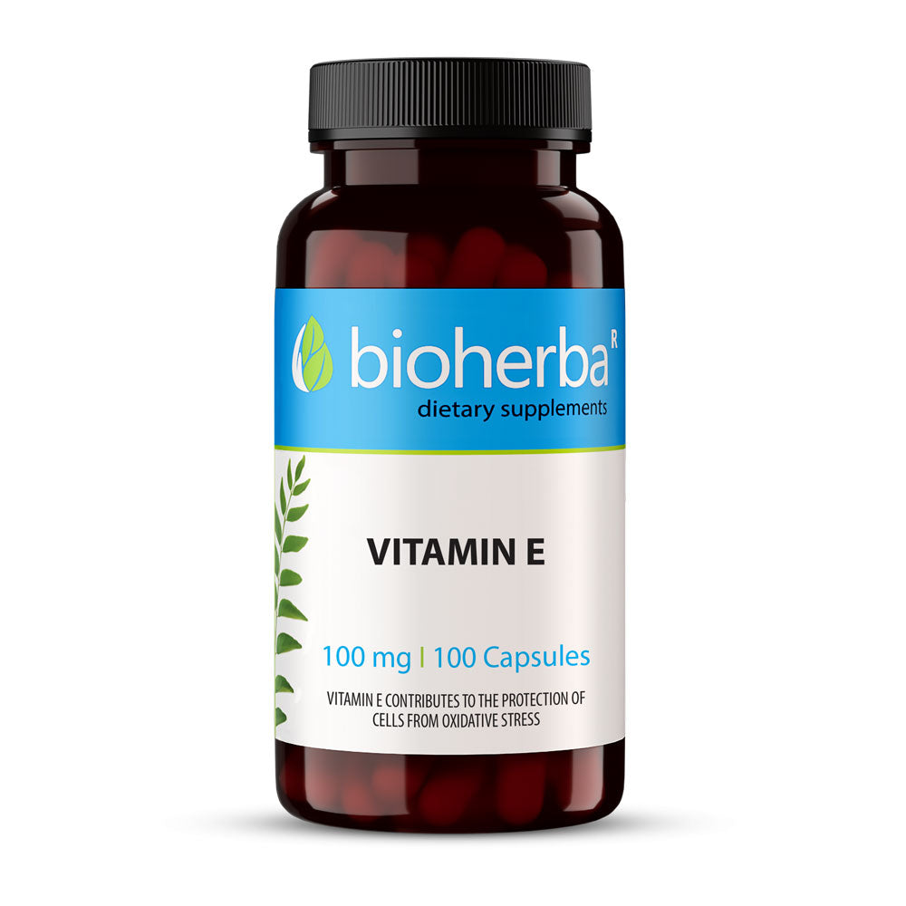 Vitamina E 100 mg - 100 cápsulas