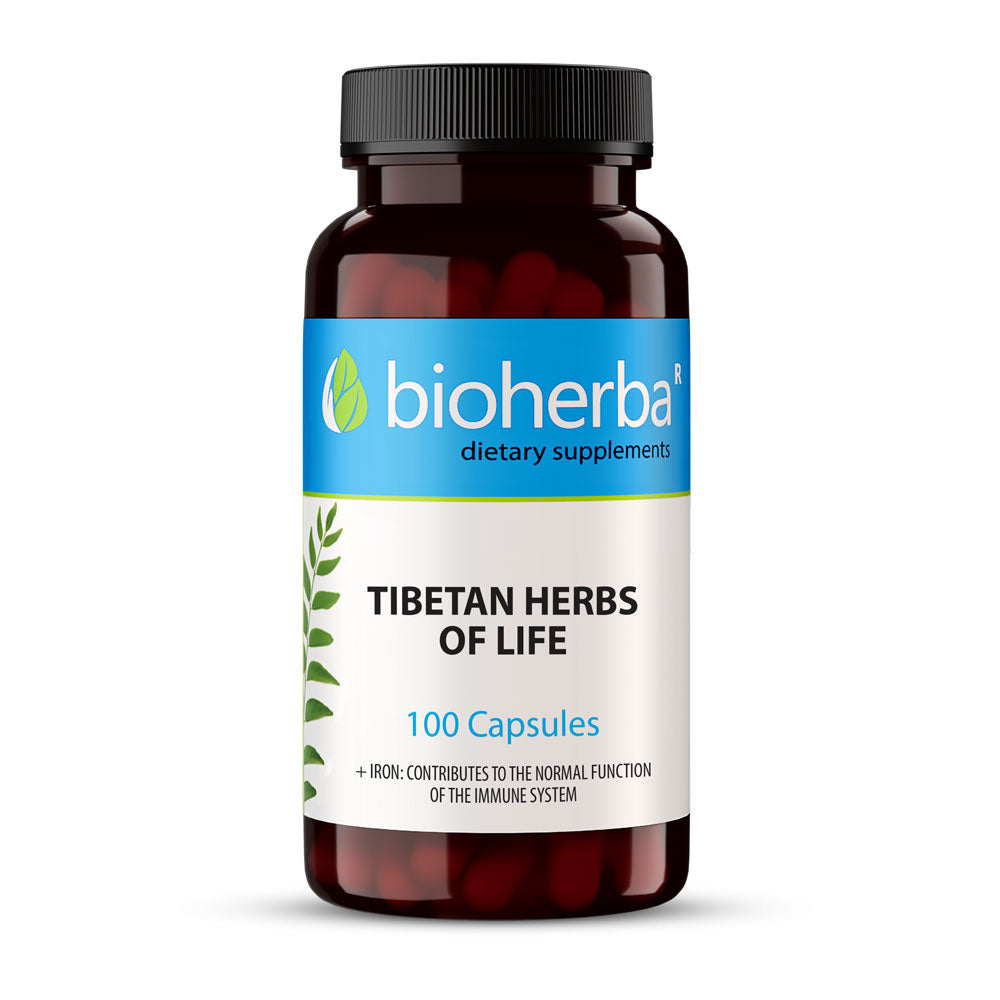 Tibetan Herbs of Life 200 mg - 100 capsules