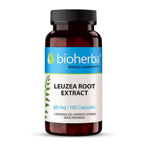 Leuzea Root Extract 60 mg - 100 capsules - Nutra Best Europe