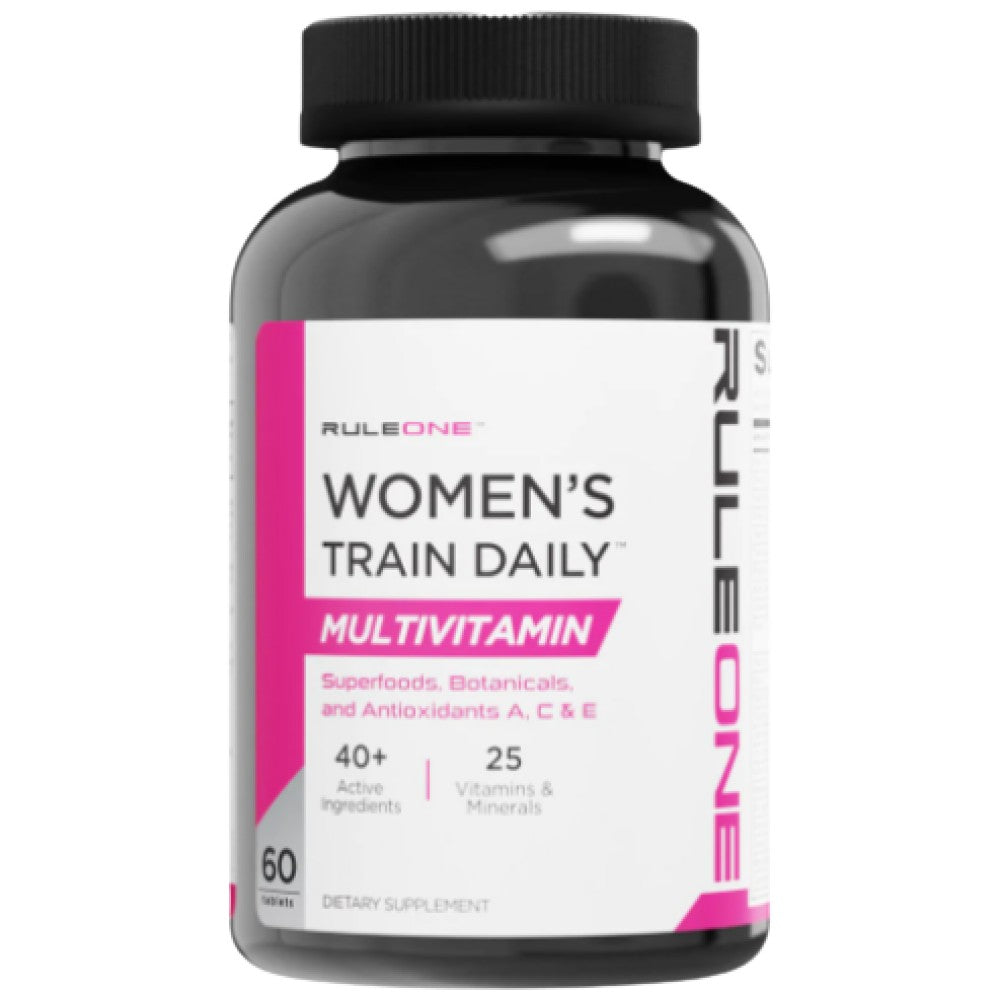 Women's Train Daily Multivitamin | Superfoods, Botanicals, Antioxidants 60 Таблетки - Feel You